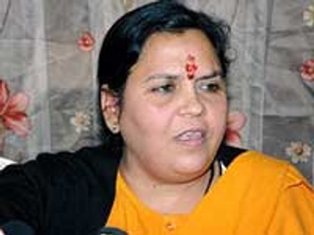 Uma takes moral responsibility of Babri demolition
