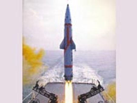 India successfully tests N-capable Dhanush missile