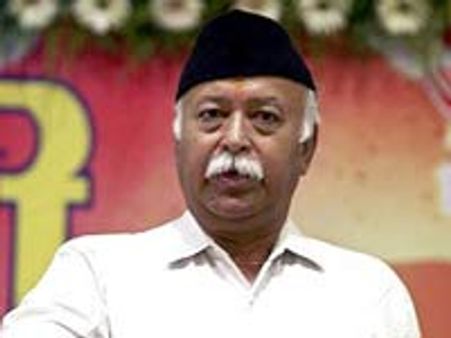 Bhagwat lashes out at Congress