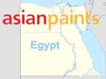 Egypt again to get Indian colour with Asian Paints