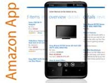Shop on smartphone: Amazon debuts WP7 app