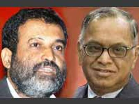 Rebirth: Split in Infosys management, stock stable