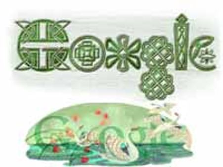 Google paints 2 doodles to celebrate St. Patrick's Day