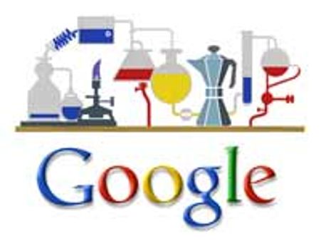 Google fetes Robert Bunsen's 200th B'day with burner doodle