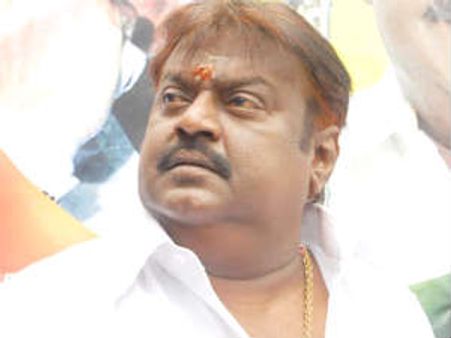 DMDK may not demand share in power from AIADMK: Vijayakant