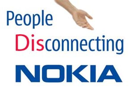 People disconnecting Nokia; Share slips
