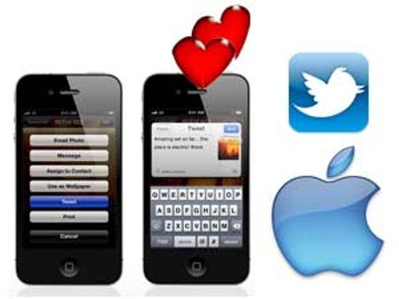 Twitter bird gets Apple from Facebook!