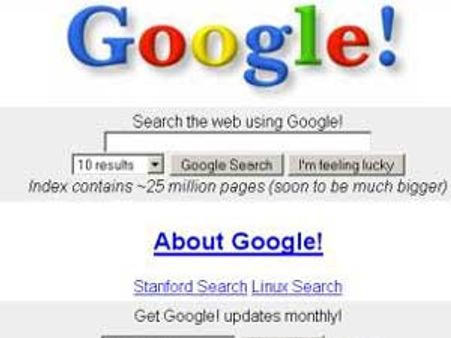 Google Search Engine gets plastic surgery!