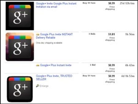 How much will you pay for a Google+ Invite?
