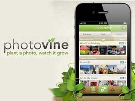 Google Photovine - plant a photo, watch it grow!