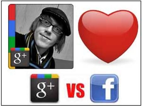 Facebook makes web developer a Google Plus hero!