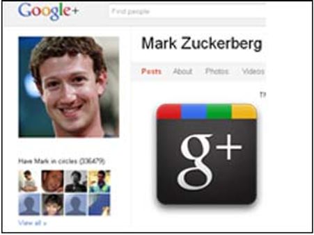 Facebook CEO Mark Zuckerberg joins Google+!