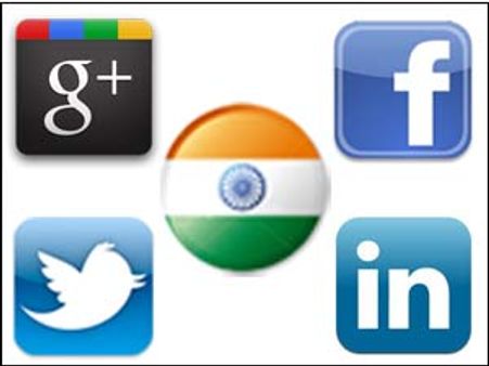 How Facebook, Twitter, Google+ gain market in India?