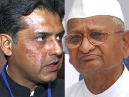 Congress MP Manish Tewari writes an apology to Anna Hazare