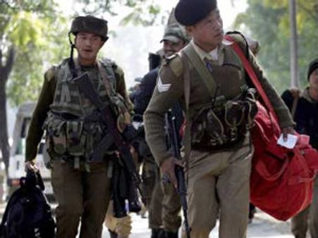 Manipur goes to polls amid terror alert