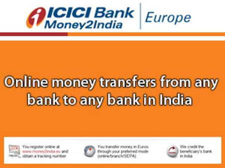 Money Transfer services from Europe to India with no charges