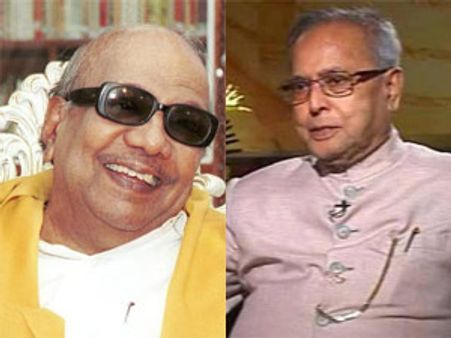 Karunanidhi joins 'Pranab for President' chorus
