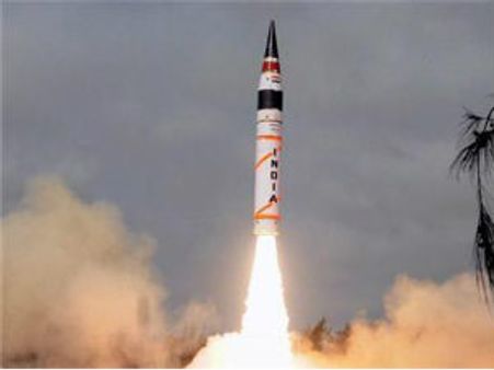 Surface-to-air Akash missile test fired successfully