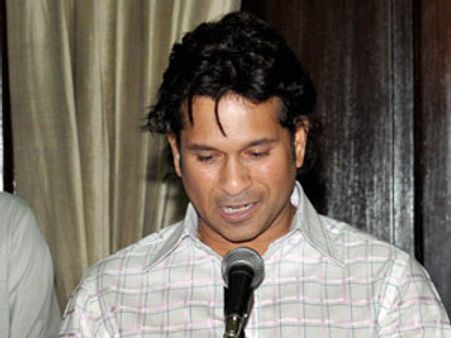 Expelled MP finds place next to Sachin during oath-taking