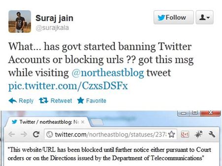 Indian govt starts blocking Twitter accounts, urls?