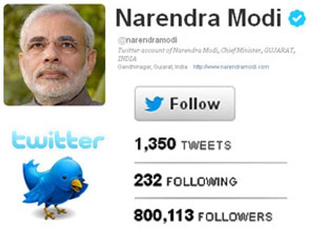 Modi joins netizens to protest curbs on social media