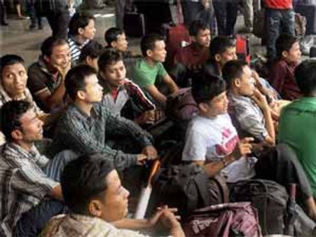 NE people go jobless after returning to Bangalore