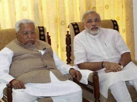 In tough times, Narendra Modi remembers RSS: Keshubhai Patel