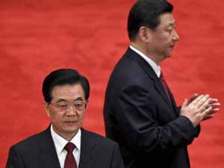 China: Hu Jintao to step down as military chief