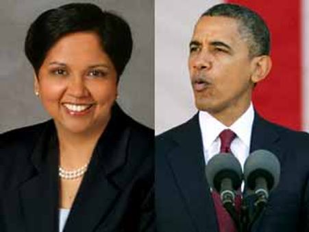 President Obama invites Indra Nooyi for consultations