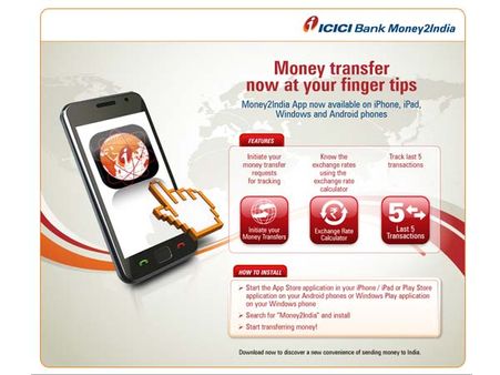 Money2India App: Transfer money through iPad, iPhone, Mobile