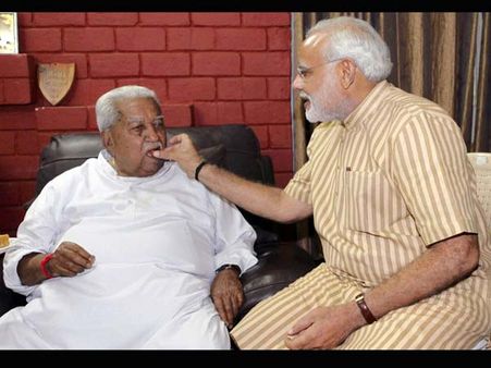 Why Modi exchanged sweets with Keshubhai after bitter fight?