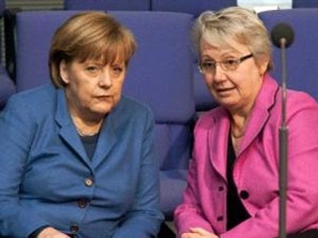 German education minister stripped of PhD for plagiarism