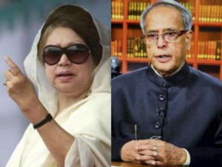 Bangladesh slams Khaleda over Pranab meeting issue
