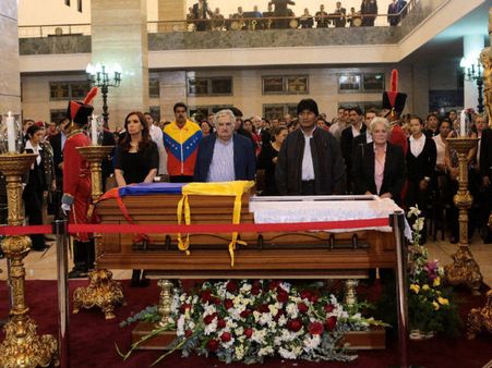 World leaders gather in Caracas for Chavez funeral