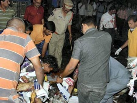 CCTV cameras captured one of the suspects of Hyderabad blasts