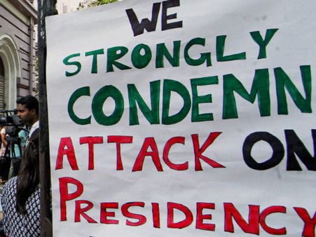 Guv to visit Presidency today, Left terms him 'ignorant'