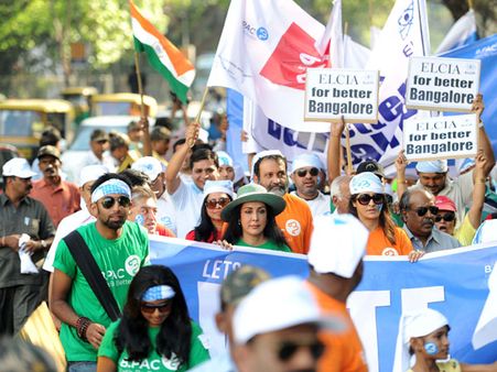 Bangalore comes out to send message to politicians