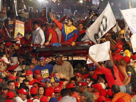 Maduro narrowly wins Venezuelan presidential vote