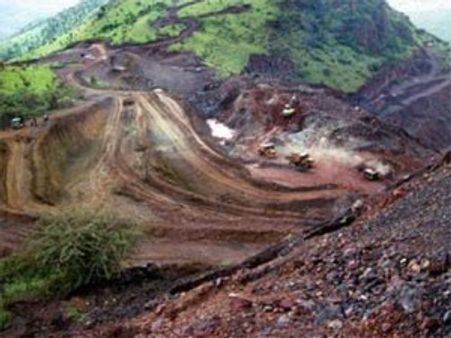 Iron ore polluting Goa's rivers