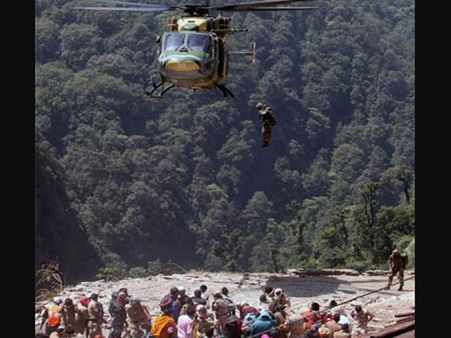 Foot operations on to recover bodies: ITBP