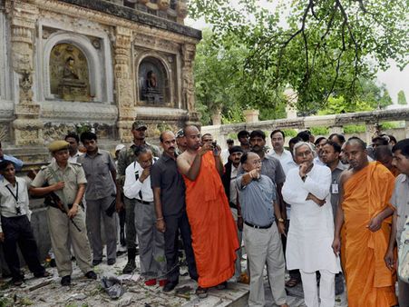 One person detained in Bodh Gaya serial blasts