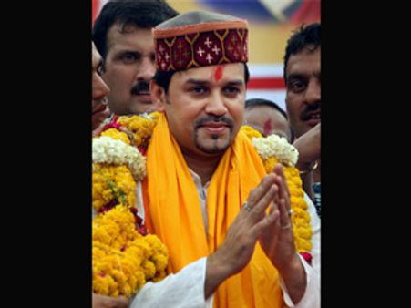 Modi right about Congress hiding behind veil, says Thakur