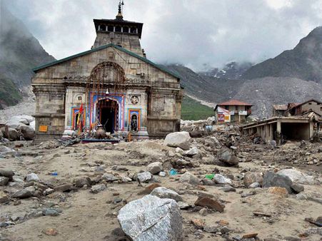 Cracks in Kedarnath temple, sanctum sanctorum safe: ASI