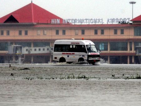 Pics: Rain, flood wreak havoc in Kerala