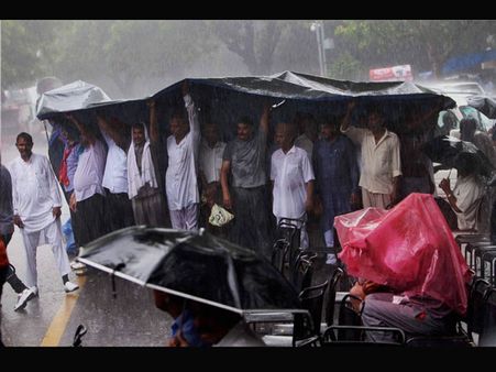 Heavy rains in several parts of India, barring N.West and West India