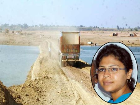 Where is Durga's sand? 80% of the seized illegal sand disappears