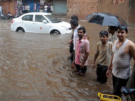 Monsoon rains lash most parts of India