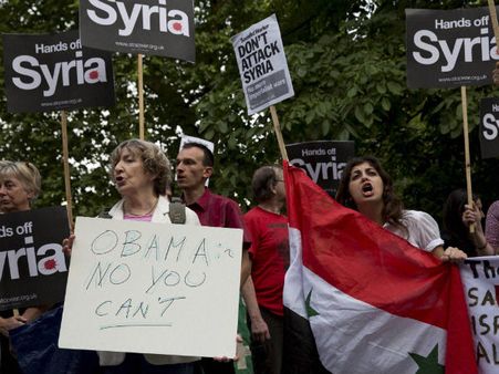 US citizens oppose military strike against Syria: Poll