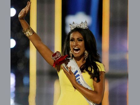 Racist tweets flow after Indian-American wins Miss America crown