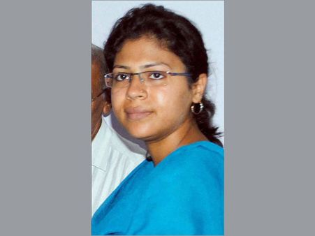 UP IAS officer Durga Sakthi Nagpal meets Narayanasamy